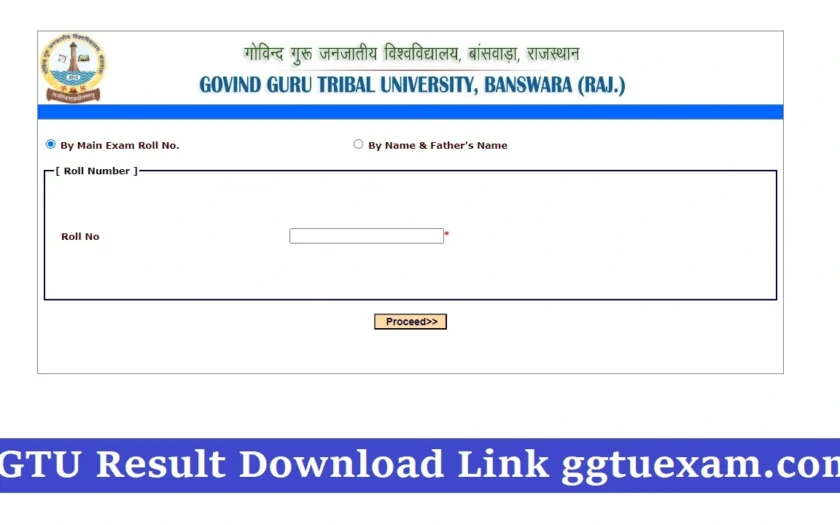 ggtu ba 3rd year result