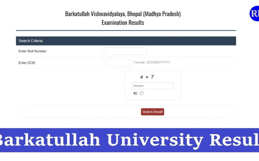 bu bhopal ba 1st year result