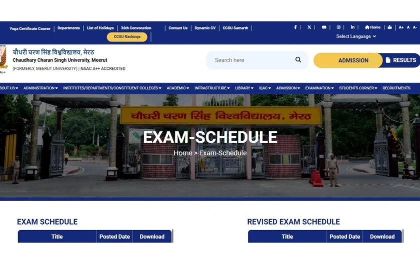 ccsu time table